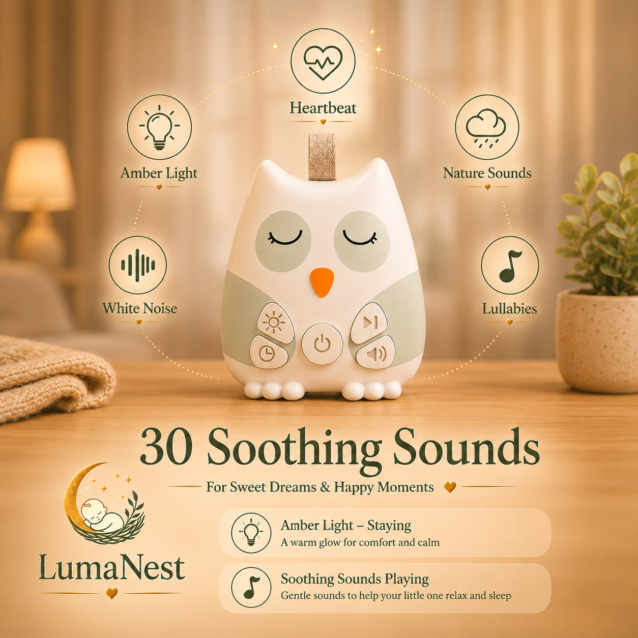LumaNest SoundSoother™